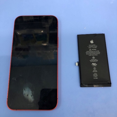 iPhone12 バッテリー交換